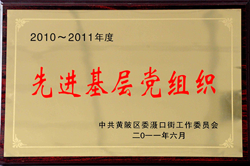 2010-2011年度先進(jìn)基層黨組織