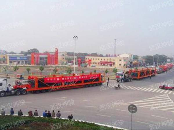 200噸車組燃氣鍋爐模塊運輸